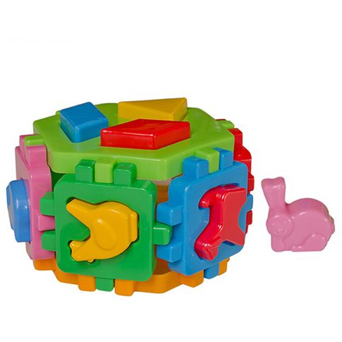 Куб "Розвиваючий малюк" ГЕКСАГОН-1 (Техн.1981) р.15.5x14.5x10см