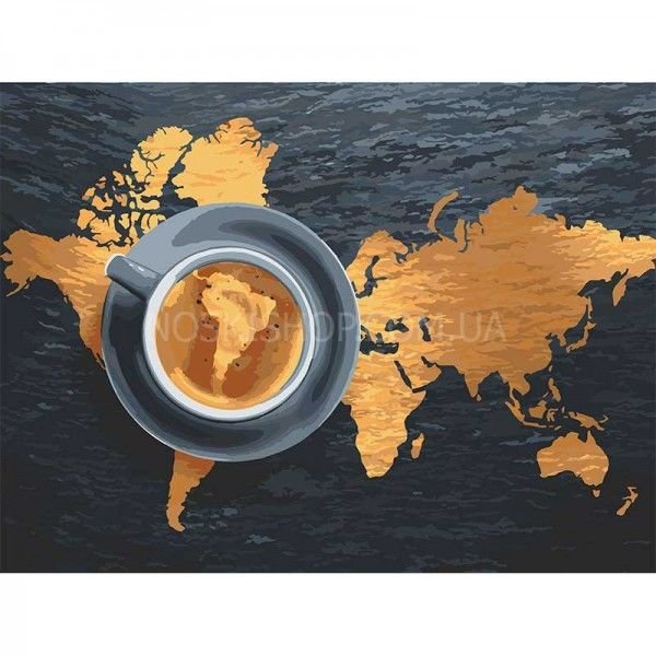 Картина за номерами "Уяви Бразилію" на підрамнику 40*50 см у пакеті (арт.10553)