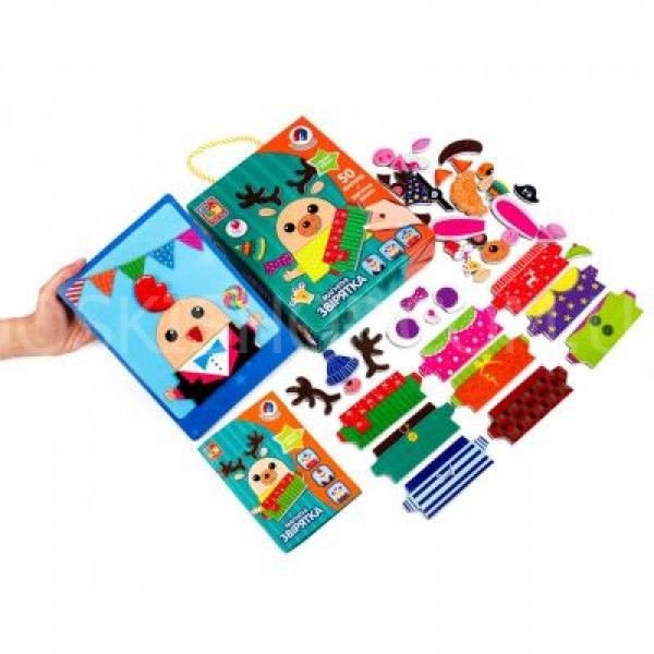 Магнітна гра (3702-16) "Звірятка"