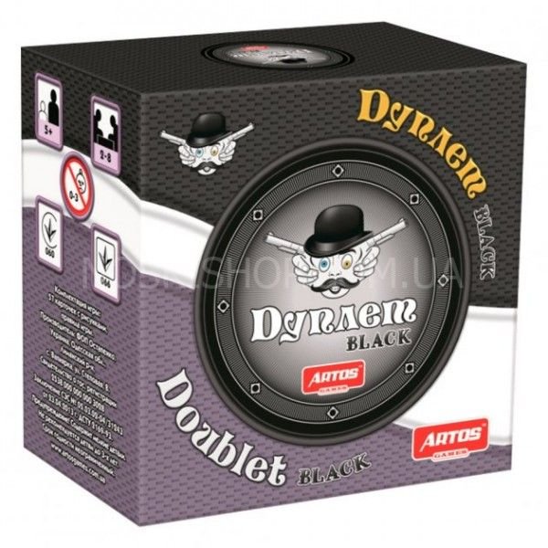 Настільна гра (1120) "Дуплет Black"