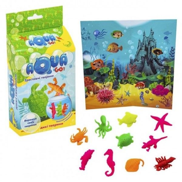 Слайм Strateg "Набір Aqua Go море" 11 ел. (арт.30255)