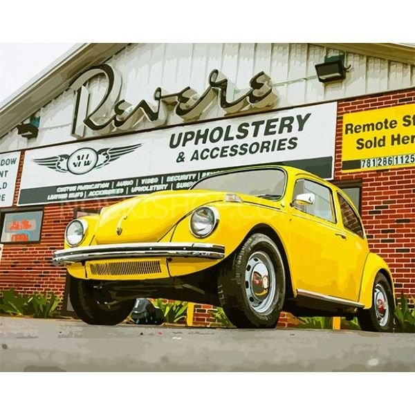 Картина за номерами (10513) "Солнечный Жук"