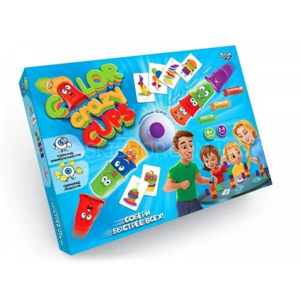 Настільна гра (CCC-01-01) "Color Crazy Cups" 