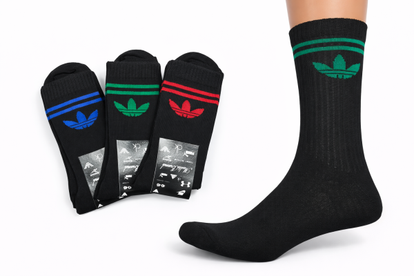 Шкарпетки "Спорт" Гр-733 стрейч чоловічі /Тенніс, р. 40-45 -(чорні -Тенніс чол.)