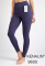 Лосини "KENALIN" 9600 з еластичної тканини дайвінг, верх на широкому поясі, р. l/xl-(44-46) -(Сіро-лавандові)