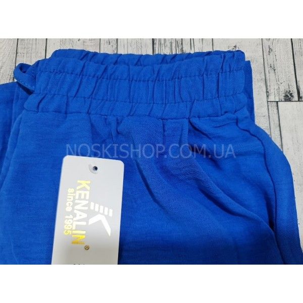 Прогулочные штаны "KENALIN" 9802-2-о из легкой ткани, верх на резинке, низ на манжете + по бокам карманы, р. 3xl-(44-46) -(кирпичные)