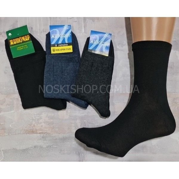 Шкарпетки Житомир "Преміум" 306-2 стрейч чоловічі, р. 40-46 -(випадкове асорті /"класика"-однотонні -стрейч)