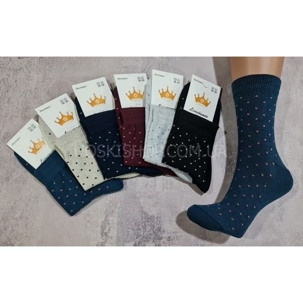 Шкарпетки житомир "LIMERENCE" 412-22 стрейч жіночі (високі) р. 36-40 -асорті -(Стрейч -дрібний горошок -високі) -уп. 12 шт