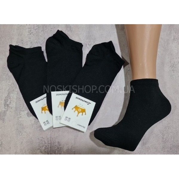 Шкарпетки Житомир "Limerence" 400-01 стрейч жін. (короткі) р. 36-40 -(чорні -короткі -стрейч)