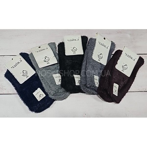Шкарпетки "ЧАЙКА" 7112-1 норка/кашемір чоловічі, р. 41-47 -(асорті -однотонні) -уп. 10 шт