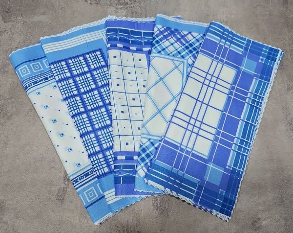 Носова хустка чоловіча без упаковки №190-М (велика чол.) р. 35*30 -уп. 10шт -випадкове асорті -(без вибору забарвлення!!!)