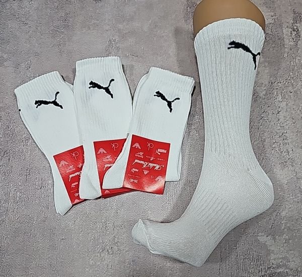 Шкарпетки "СПОРТ" гр-738 стрейч універсальні /теніс, р. 36-40 -(білі -теніс універс.)