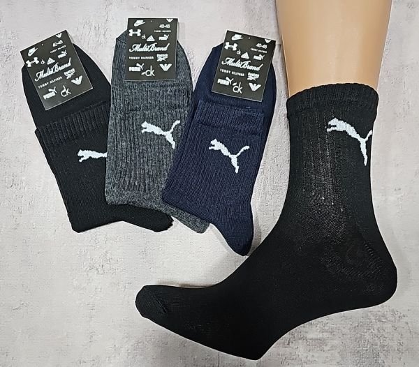 Шкарпетки "Спорт" Гр-747 стрейч чоловічі, р. 40-45 -асорті /середні