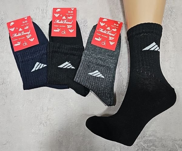 Шкарпетки "Спорт" Гр-743 стрейч універсальні, р. 36-40 -асорті