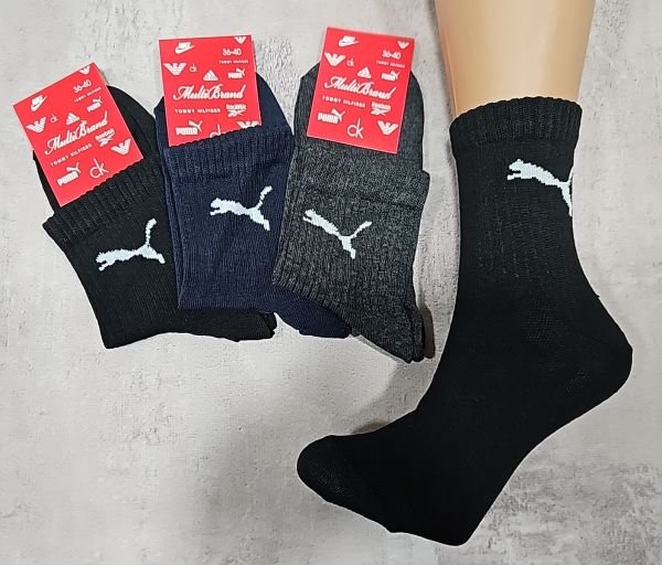 Шкарпетки "Спорт" Гр-746 стрейч універсальні, р. 36-40 -асорті