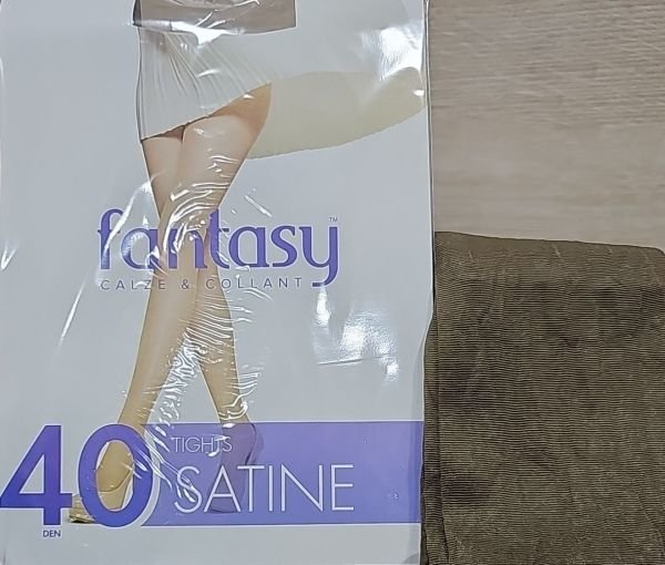 Колготки капронові fantasy "SATINE" 40 ден з шортиками, р. 2, 3, 6 -(шаде)