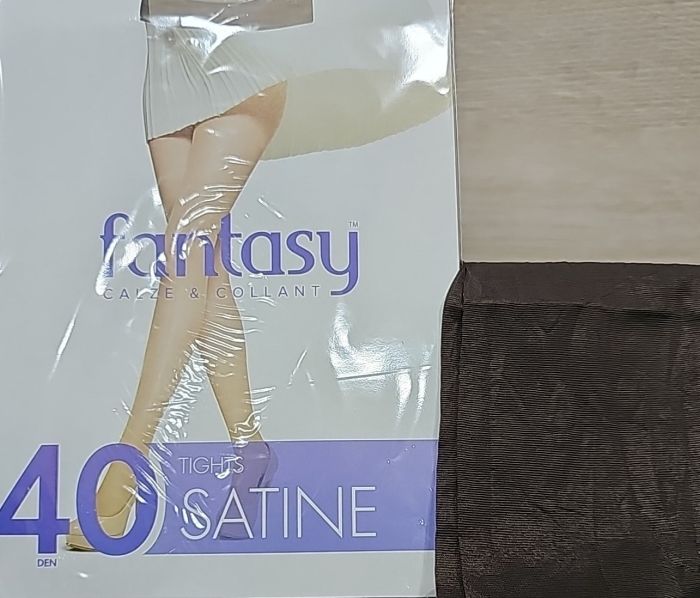 Колготки капронові fantasy "SATINE" 40 ден з шортиками, р. 2, 6 -(мокко)