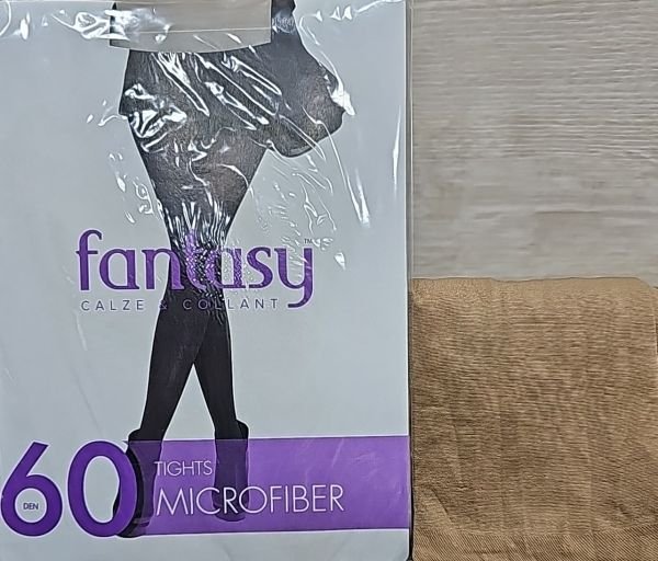 Колготки капронові Fantasy "MICROFIBRA" 60 ден, р. 2, 3 -(тілесні)