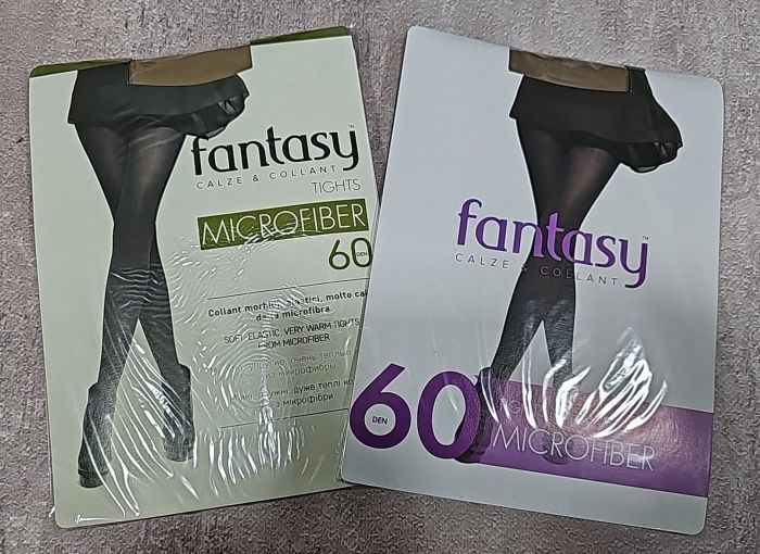 Колготки капронові Fantasy "MICROFIBRA" 60 ден, р. 2, 3, 4, 5 -(шаде)