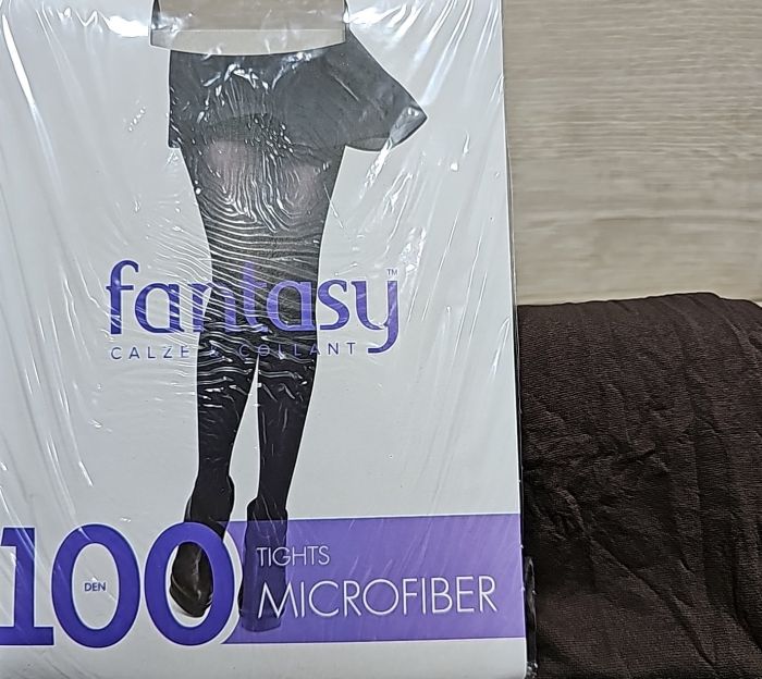 Колготки капронові fantasy "MICROFIBRA" 100 ден, р. 2, 3, 4, 5 -(мокко)