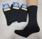 Шкарпетки "Дукат-Житомир чоловічі термо" М-4166-01 махрові чоловічі (синьо-жовта етикетка) р. 27-29 -(Махра -чорні) -уп. 12 шт