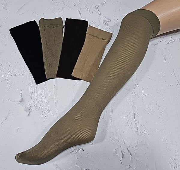 Гольфи Fantasy "Рубчик" Г-0032 /50ден -капронові -уп.10 пар -(чорні, тілесні, шаде, мокко)