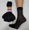 Шкарпетки капронові "Ластівка з гальмами" С233 лайкра -(чорні +силіконові крапки-гальма на стопі) -уп. 10 пар