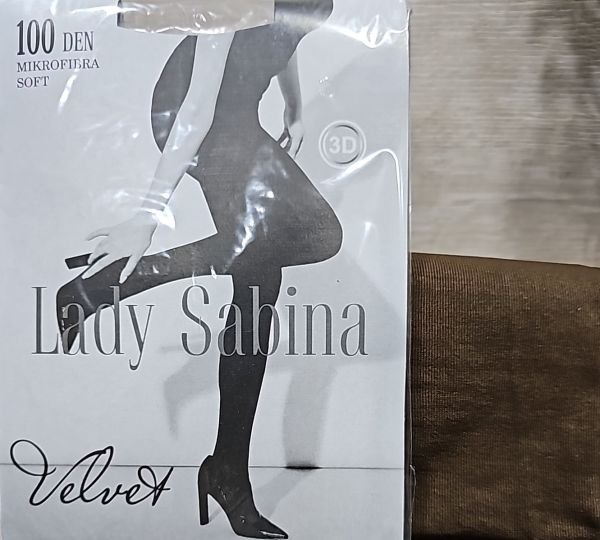 Колготки lady sabina 100 ден velvet "МІКРОФІБРА СОФТ Р. 2 -(МОККО -VELVET)" 