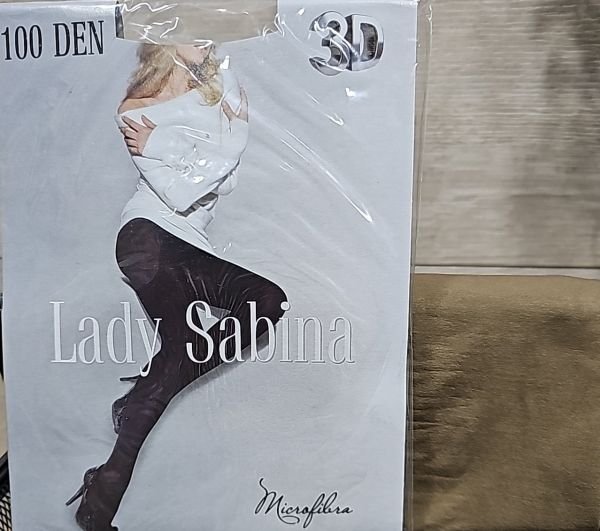 Колготки lady sabina 100 ден /3d ефект ", Р. 2, 3, 4 -(ТАБАКО -3D)" 