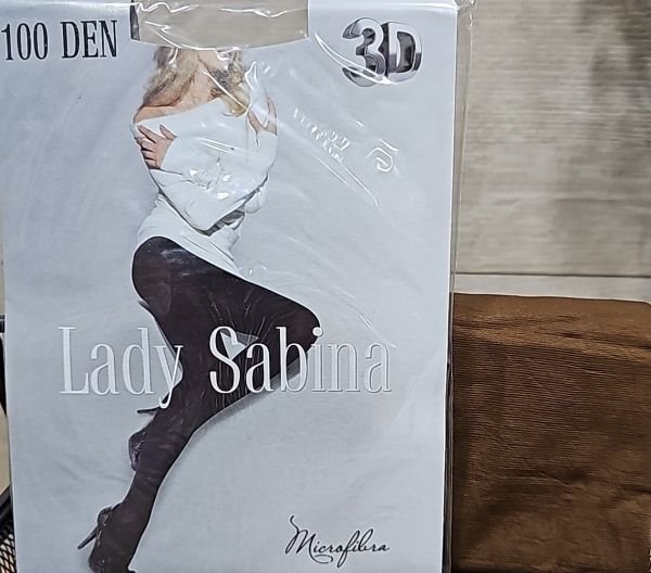 Колготки lady sabina 100 ден /3d ефект ", Р. 2, 3 -(МОККО -3D)" 