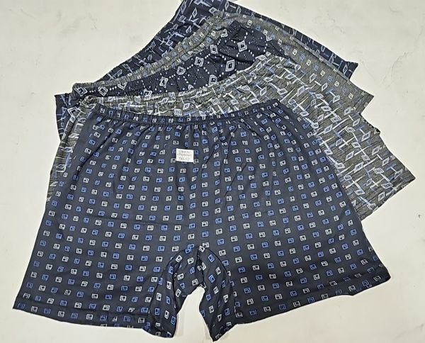 Сімейні труси чоловічі "Сімейні Україна-Мікс/абстракція" 0977 бавовна, р. 52-54, 54-56 -(випадкове асорті забарвлень) -уп. 12 шт