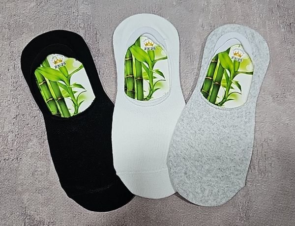 Сліди Житомир "LIMERENCE" 404-04 гладь/стрейч жіночі , р. 23-25 -асорті -(Сліди -три кольори -гладь) -уп. 12 шт