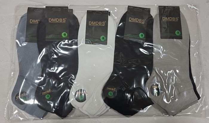 Шкарпетки "DMDBS" А:2361 стрейч /бамбук чоловічі, р. 41-47 -асорті -(Укорочені /однотонні) -уп. 10 шт