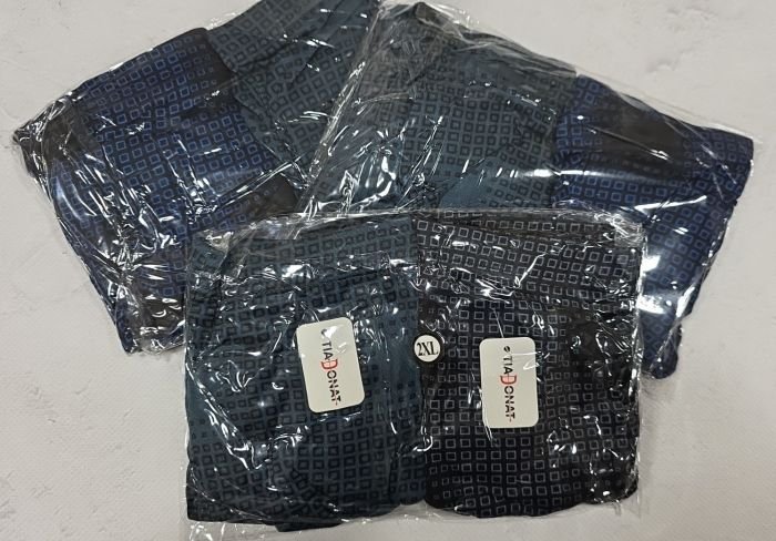 Боксери "TIA-DONAT" 1052 cotton+bamboo р. Хl, 2XL, 3XL, 4XL -мікс забарвлень -ростовка 8 шт