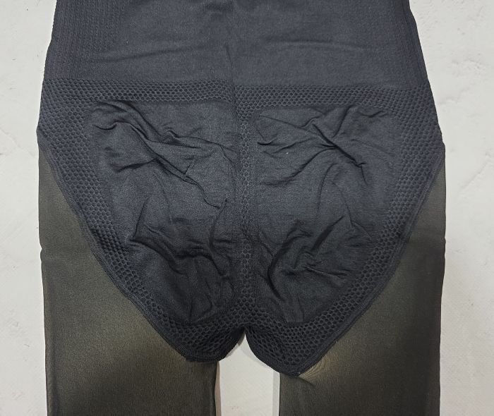 Колготки "Корона" KW-2016-3 -(42-48) на флісі з імітацією капронових та з ефектом голих ніжок +зверху підтримуючі трусики з ефектом push-up -уп. 1 шт