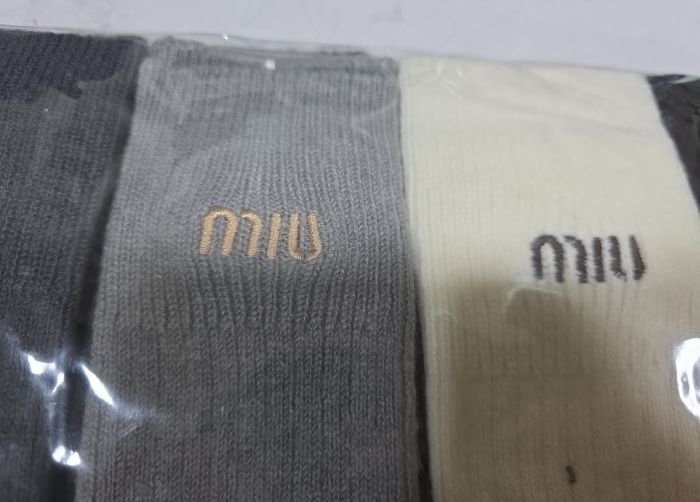 Шкарпетки "Miu miu/ Корона" ВF-100 вовна лами жіночі, р. 36-41 -асорті -(Високі однотонні в комбінований рубчик + на широкій резинці вишивка miu /бф-100) -уп. 10 шт