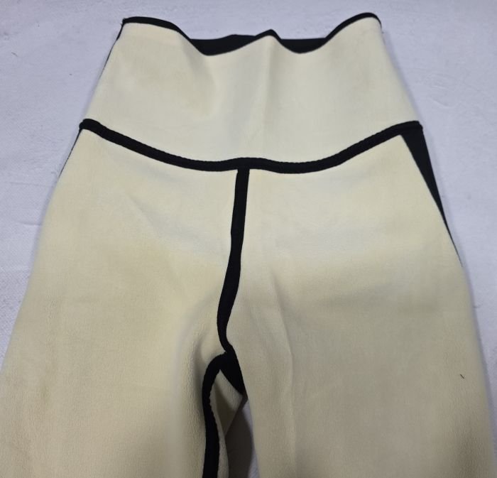 Лосини "Ластівка" А-752-2-ПА еластичні на збитому хутрі та ззаду з мембраною +з широким поясом утяжкою +з підтяжкою живота та сідниць з пуш-ап ефектом (Push-up), р.  L-(44-48), XL-(46-50), 2XL-(48-52) -(чорні) 