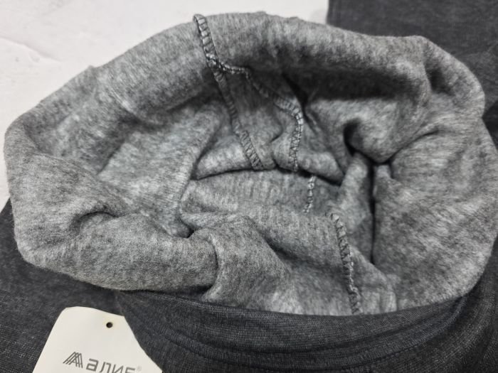 Лосини "Алия" 8071 з начосом +орнамент, р. L/7xl-(52-56) -(сірі +мікс візерунків -без вибору!!!)
