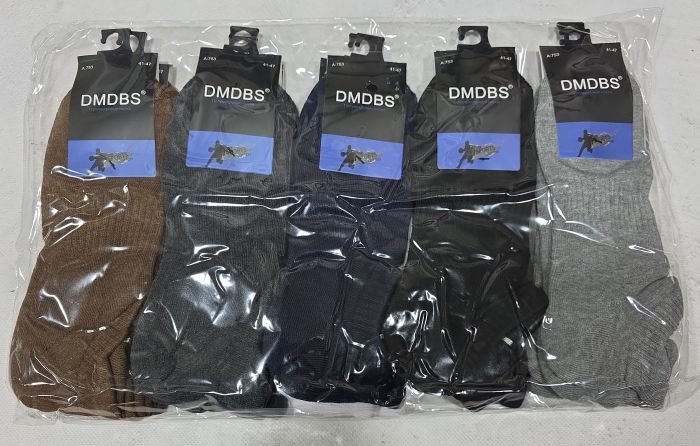 Шкарпетки "DMDBS" А-753 напівмахрові/ з махровою стопою чоловічі, р. 41-47 -асорті -(Короткі з виступом язичком ззаду +махрова підошва /стопа +посередині резинка фіксатор) -уп. 10 шт