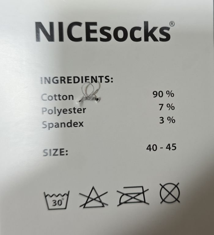 Шкарпетки "NiceSocks" 164-BL стрейч/ cotton чоловічі, р. 40-45 -(Чорні -cotton-Теніс +значок) -уп. 10 шт