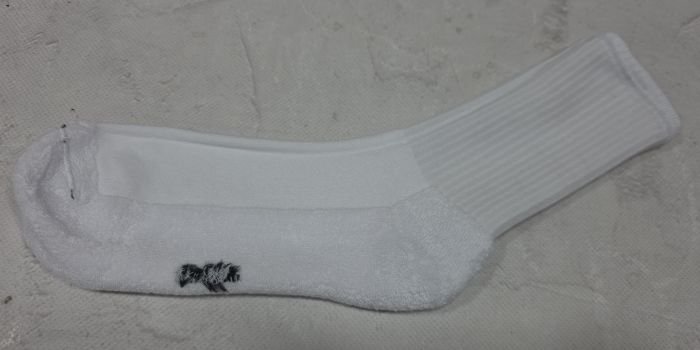 Шкарпетки "КОРОНА" В-2130-2 термо напівмахрові/ з махровою стопою жіночі, р. 37-42 -(Білі з високою гумкою в рубчик +махрова підошва /стопа -жін.) -уп. 10 шт