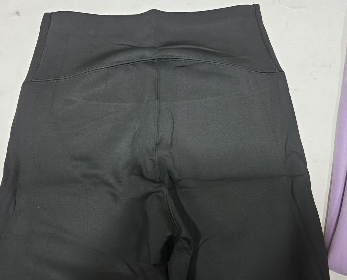 Лосини "Deoiros" Н-9118 еластичні з флісовим напиленням, з коригуючою мембраною +з широким поясом утяжкою +з підтяжкою живота та сідниць з пуш-ап ефектом (Push-up), р. L/XL-(46-50), 2XL/3XL-(48-52) -(чорні)