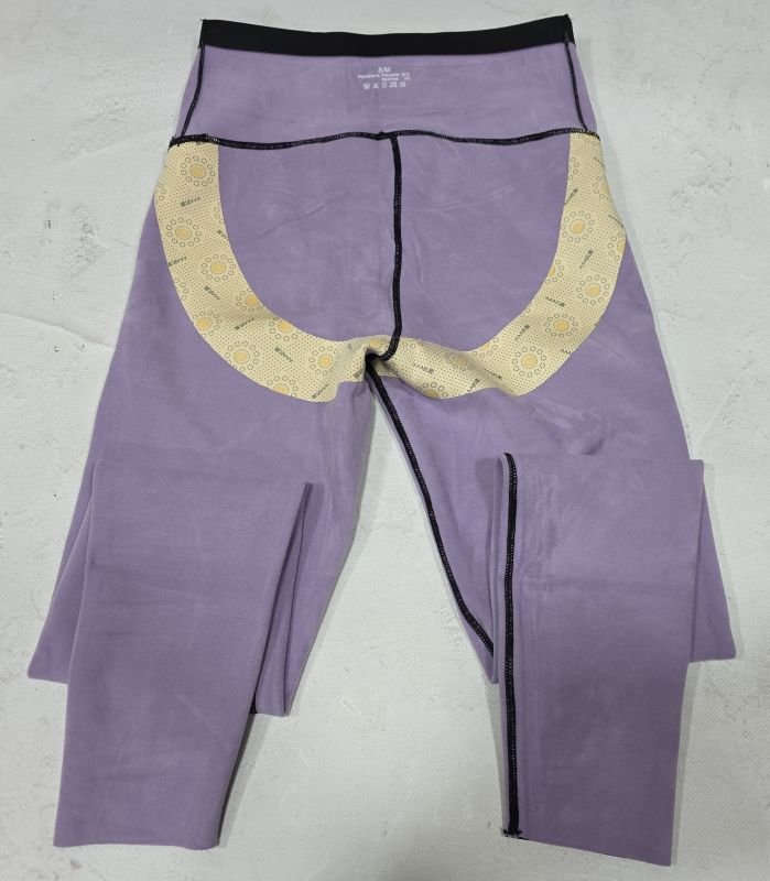 Лосини "Deoiros" Н-9118 еластичні з флісовим напиленням, з коригуючою мембраною +з широким поясом утяжкою +з підтяжкою живота та сідниць з пуш-ап ефектом (Push-up), р. L/XL-(46-50), 2XL/3XL-(48-52) -(чорні)