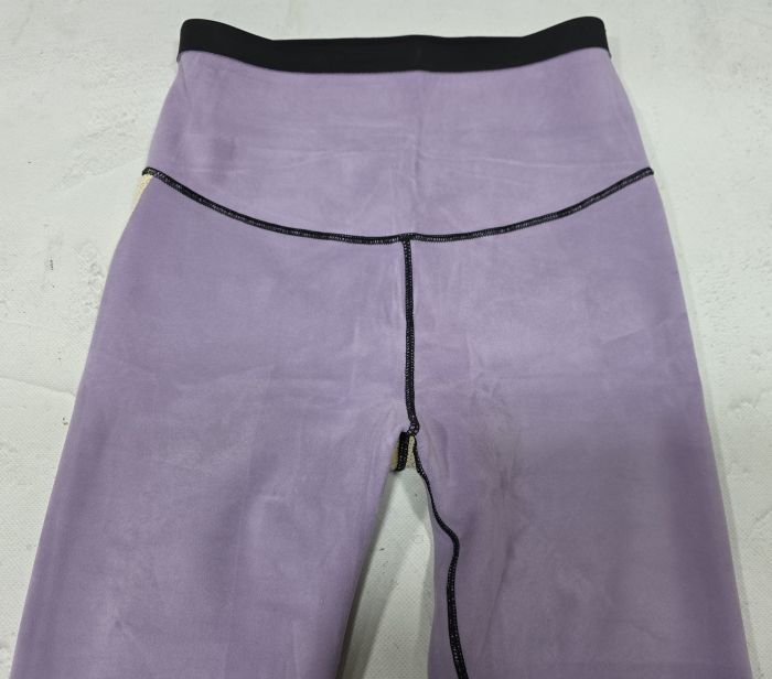 Лосини "Deoiros" Н-9118 еластичні з флісовим напиленням, з коригуючою мембраною +з широким поясом утяжкою +з підтяжкою живота та сідниць з пуш-ап ефектом (Push-up), р. L/XL-(46-50), 2XL/3XL-(48-52) -(чорні)