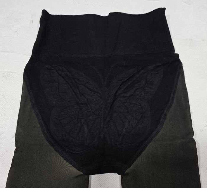 Колготки "Корона" KW-2006-1 /54-60 на хутрі до стопи +з імітацією тонких та з ефектом голих ніжок, зверху підтримуючі трусики з ефектом push-up, р. 50-54 -уп. 1 шт