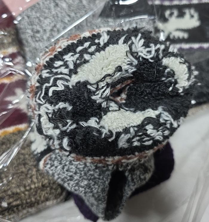 Шкарпетки "КОРОНА" В-2556-3 термо ангора вовна на махрі жіночі, р. 36-42 асорті -(Меланжеві в'язані +з широким орнаментом з оленями під гумкою-жін.) -уп. 12 шт