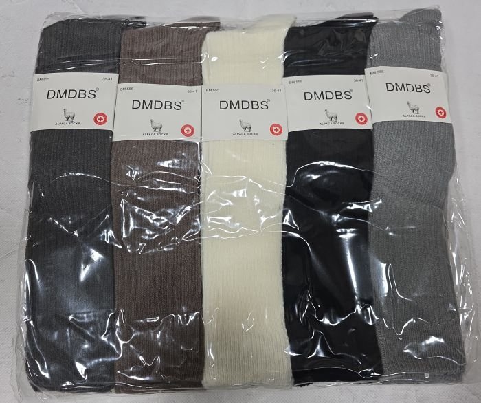 Гольфи /підколінки "DMDBS" ВМ-555 кашемір жіночі, р. 36-41 -(Асорті +в рельєфний рубчик) -уп. 10 шт