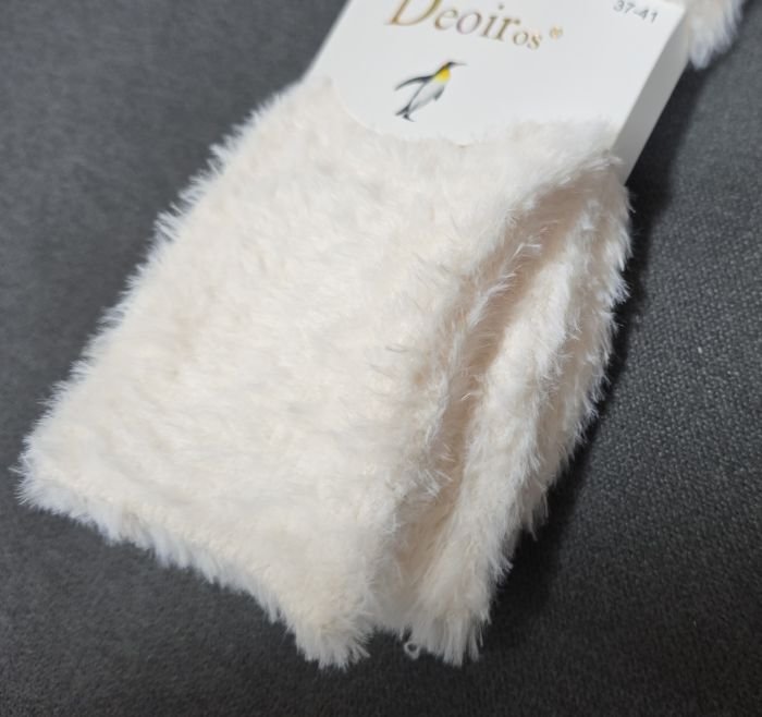 Шкарпетки "Deoiros" Н-8180 пінгвін вельвет жіночі, р. 37-41 -асорті -(Однотонні /пухнасті в рельєфний рубчик) -уп. 10 шт