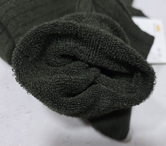 Шкарпетки Житомир "Limerence" 4002-25 махрові чоловічі, р. 41-45 -(Махра -хакі зі смужками) -уп. 12 шт