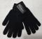 Рукавички чоловічі "Anjela" 1011 з начосом -(чорні -чоловічі) -уп. 12 шт